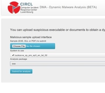 CIRCL » Dynamic Malware Analysis Platform | Luxembourg (Europe) | Scoop.it