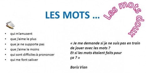 Un mot que vous n&rsquo;aimez pas ? &ndash; Le blog des profs de l'Institut Fran&ccedil;ais &agrave; Madrid | FLEursdeFLE | Scoop.it