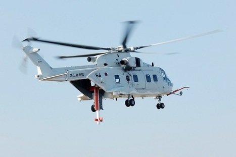 La Marine japonaise met en service le 1er hélicoptère MCH-101 de KHI spécialisé dans la guerre des mines | Newsletter navale | Scoop.it