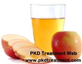 apple cider for kidney