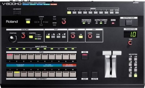 Switcher Multiformato de 8 Canales Roland V-800HD | Comunicación, Mercadotecnia, Publicidad y Medios... | Scoop.it