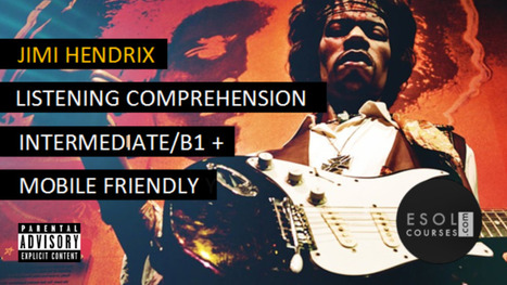Intermediate English Listening - Jimi Hendrix | eflclassroom | Scoop.it