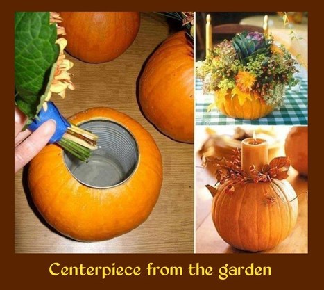Centerpiece from the garden | Upcycled Garden Style | Scoop.it