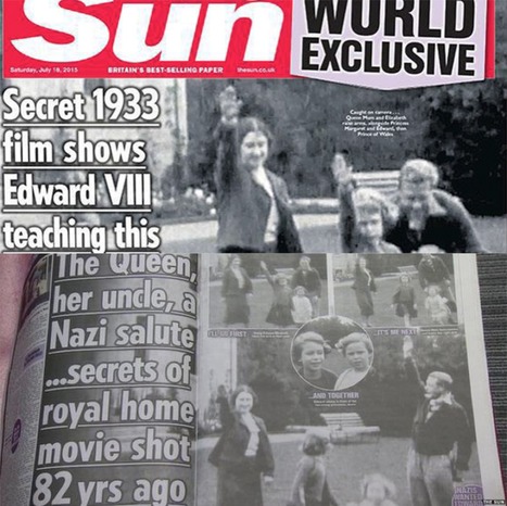 Ce que révèle le salut nazi de la Reine Elizabeth II | Koter Info - La Gazette de LLN-WSL-UCL | Scoop.it