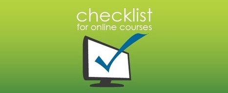 1 hour of seat time? Checklist for Online Courses from 360training.com | Distance Learning, mLearning, Digital Education, Technology | Scoop.it