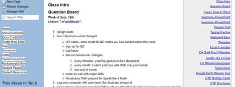 Organize Your Teaching With Wikis &laquo; Jacqui Murray | Mundo WIKI | Scoop.it