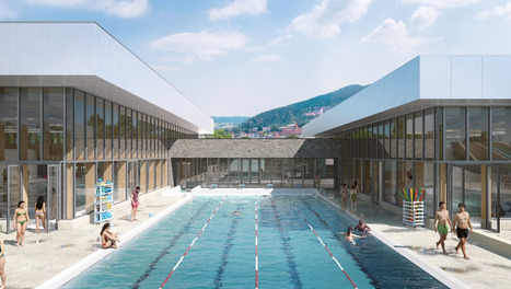 Pontarlier - Le centre aquatique sort de terre | Revue de presse | L'habitat & son environnement dans le Doubs : Architecture. Urbanisme. Environnement. Paysage. Logement | Scoop.it