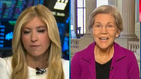 Watch: Elizabeth Warren laughs out loud as CNBC host says banks can do their own stress testing - RawStory.com | Agents of Behemoth | Scoop.it