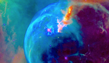 Hubble nous offre une magnifique vidéo de la nébuleuse de la bulle pour ses 26 ans | Thierry's TechNews | Scoop.it