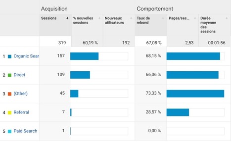 11 indicateurs simples pour comprendre Google Analytics | Time to Learn | Scoop.it