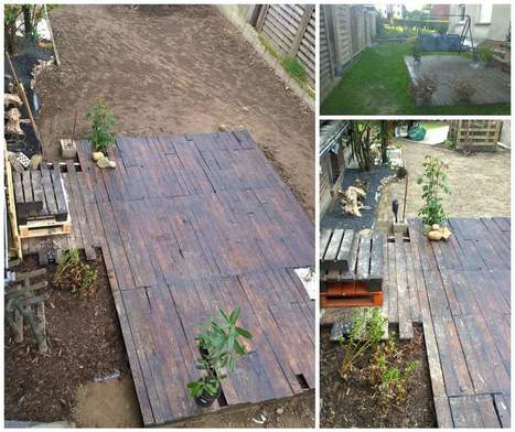 Gartenterasse / Pallet Terrace | 1001 Pallets ideas ! | Scoop.it