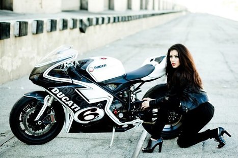 The Suncoast Classic Lifestyle | Ducati girl of the day | Ductalk: What's Up In The World Of Ducati | Scoop.it