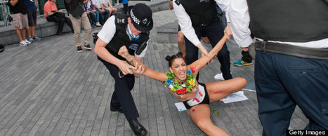 Naked Fury: Topless Feminist Protesters At The Olympics | London Olympics 2012 controversies | Scoop.it