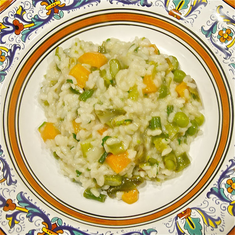 Risotto Primavera - Springtime Risotto: lovely seasonal vegetables in a dish | Good Things From Italy - Le Cose Buone d'Italia | Scoop.it