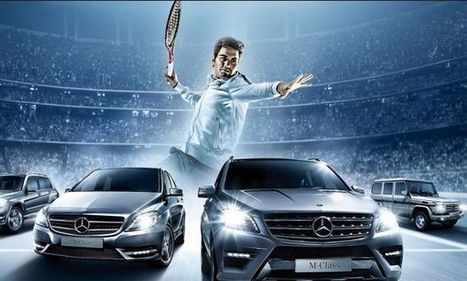 Roger Federer amplía su relación de patrocinio con Mercedes-Benz - La Jugada Financiera | Seo, Social Media Marketing | Scoop.it