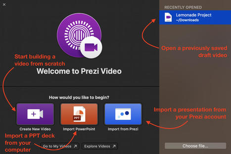 Diffuser en direct sur YouTube avec Prezi Video &ndash; | PREZI (A-ET) LA CLASSE | Scoop.it