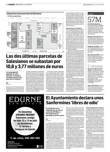 Las dos &uacute;ltimas parcelas de Salesianos se subastan por 10,6 y 3,77 millones de euros | Ordenaci&oacute;n del Territorio | Scoop.it