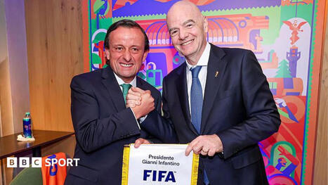 Gianni Infantino: Mexico defies Concacaf to join Argentina in supporting Fifa president | The Business of Sports Management | Scoop.it