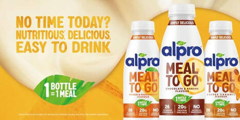 Alpro Launches Plant-Based Meal Replacement Drinks With 20g of Protein | ITERG - Veille sectorielle | Scoop.it