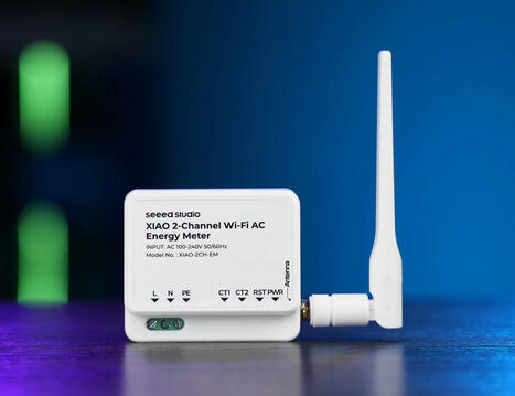 XIAO 2-channel Wi-Fi AC Energy Meter runs ESPHome on ESP32-C6 module, comes with two 100A CT clamps - CNX Software | Embedded Systems News | Scoop.it