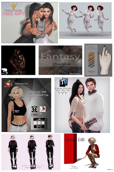 Several Gifts At 2nd Level Event January 2017 by Various Designers | Teleport Hub - Second Life Freebies | Teleport Hub | Scoop.it