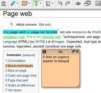 Annoter une page web et la partager - Bookmarklet Scrible | Technologie Au Quotidien | Scoop.it