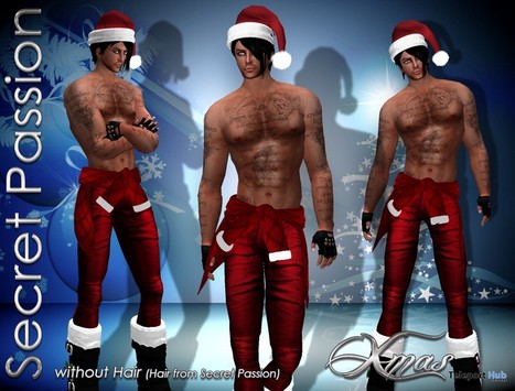 Male Christmas Outfit Gift by Secret Passion | Teleport Hub - Second Life Freebies | Second Life Freebies | Scoop.it
