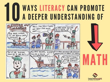 10 Ways Literacy Can Promote A Deeper Understanding Of Math - TeachThought | iPads, MakerEd and More  in Education | Scoop.it