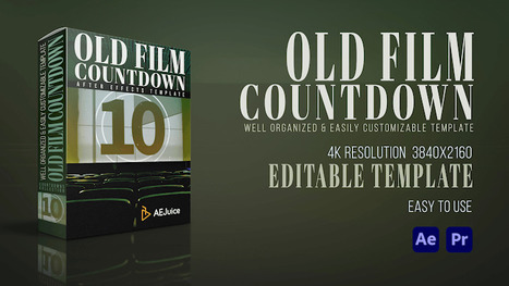 Buy Old Film Countdown for Adobe After Effects and other video editors at affordable prices! Wide selection of products, best effects plugins and presets for animation by AEJuice. | Starting a online business entrepreneurship.Build Your Business Successfully With Our Best Partners And Marketing Tools.The Easiest Way To Start A Profitable Home Business! | Scoop.it