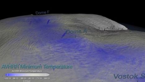 La Nasa détermine le point le plus froid de la Terre: -93,2° C - RTBF | Télédétection veille IST INRAE & AgroParisTech | Scoop.it