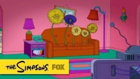 Le gag du canapé du concours | The simpsons | Scoop.it