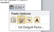 Word 2010: Keyboard shortcut to paste unformatted text | Techy Stuff | Scoop.it