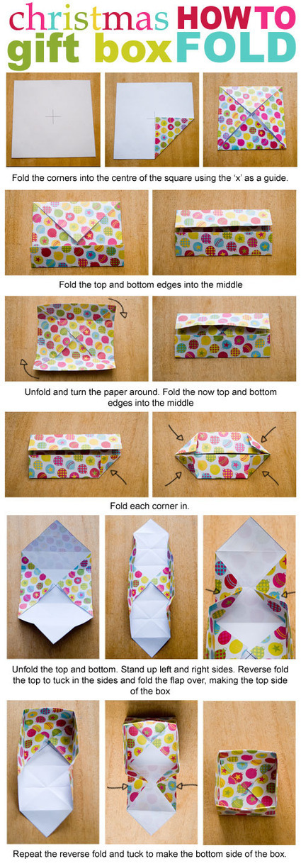 2011 Christmas Printable Series &ndash; Print and Fold Gift Boxes. | Craft Activities for Kids | Scoop.it