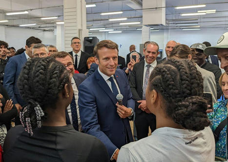 Emmanuel Macron au chevet du sport dans les QPV | L'actualité de la politique de la ville | Scoop.it
