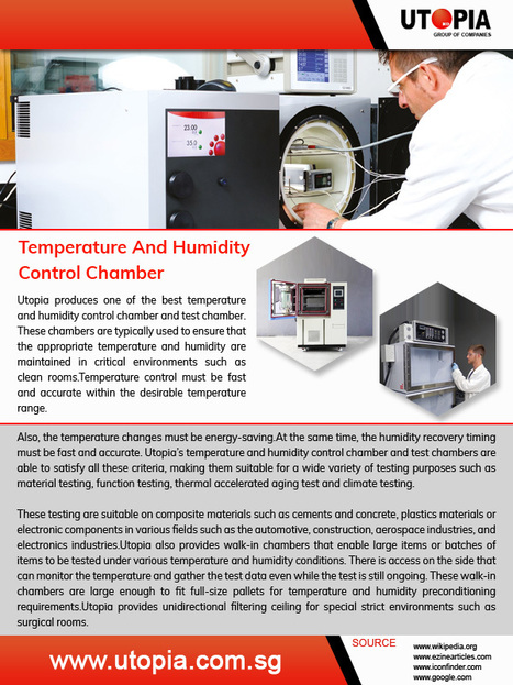 Temperature And Humidity Control Chamber Clea