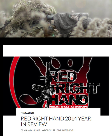 Red Right Hand 2014 year in review - Airsoft Sniping.comn Blog | Thumpy's 3D House of Airsoft™ @ Scoop.it | Scoop.it