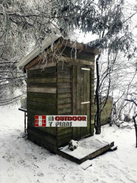 DIY Outhouse | MyOutdoorPlans | Garden Plans | Scoop.it