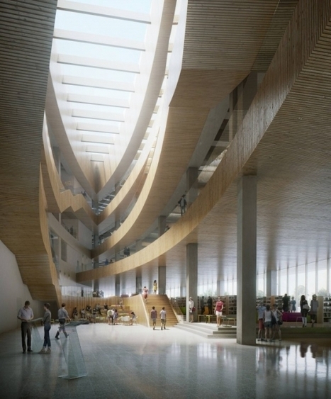 La future biblioth&egrave;que de Calgary, mod&egrave;le d'espace et de design | Le livre | Scoop.it