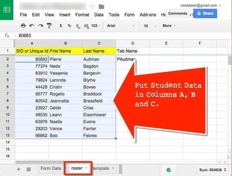 Google Forms: Streamline your Data with FilterRoster Script | iGeneration - 21st Century Education (Pedagogy & Digital Innovation) | Scoop.it