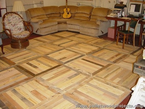 Pallet Flooring In Pallet Wood Projects Scoop It