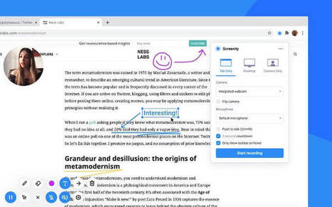 Screenity: grabador de pantalla, con opciones de edición, para Chrome | Education 2.0 & 3.0 | Scoop.it