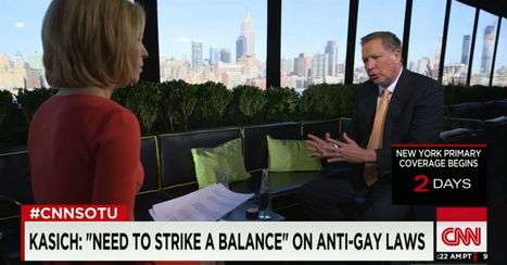 John Kasich to LGBT People Facing Discrimination: 'Can You Just Get Over It?' (Video) | Gay Relevant | Scoop.it
