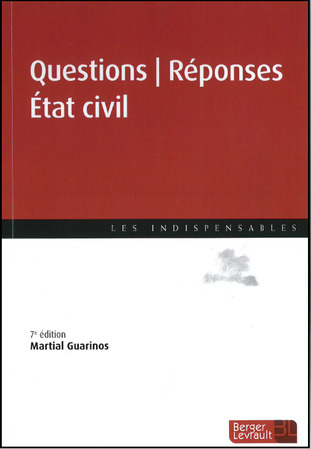 Questions/Réponses Etat civil - 7ème édition | Doc [actu] - Le bulletin bibliographique des nouvelles ressources disponibles au centre de documentation de l’ADACL. | Scoop.it