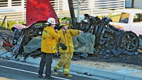 Paul Walker's Death: 'Something Was Wrong' With Car Before Crash, Witness Tells THR (Exclusive) | California Car Accident and Injury Attorney News | Scoop.it