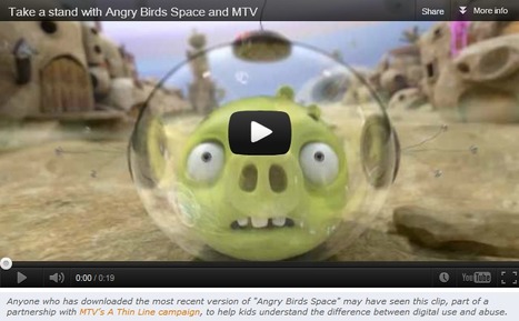How MTV & Digital Games (Angry Birds) Are Helping Kids Learn About Cyberbullying | Eclectic Technology | Scoop.it