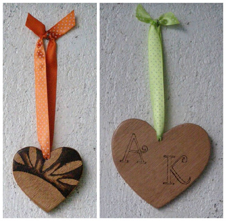 Handmade Wooden Hearts | 1001 Recycling Ideas ! | Scoop.it