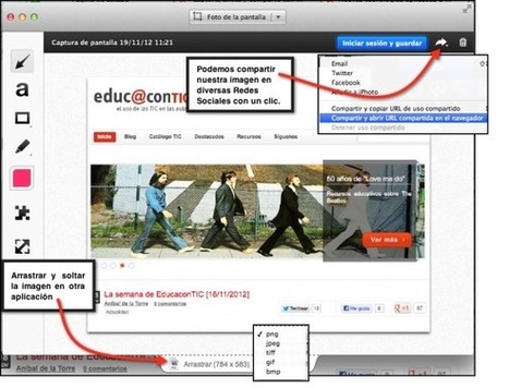 Captura, anota y comparte con Skitch | TIC & Educación | Scoop.it