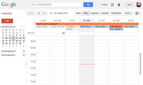 Google-kalenteri | 1Uutiset - Lukemisen tähden | Scoop.it