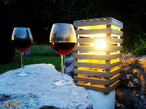 Pallet Romantic Light | 1001 Pallets ideas ! | Scoop.it