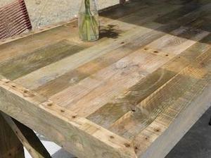 Magnifique table en bois de #palettes | Best of coin des bricoleurs | Scoop.it